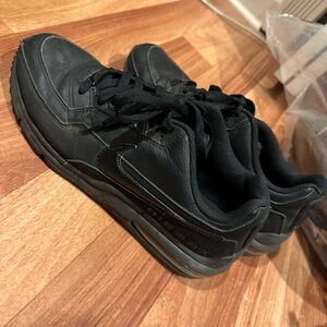 Nike Black Mesh Sneakers